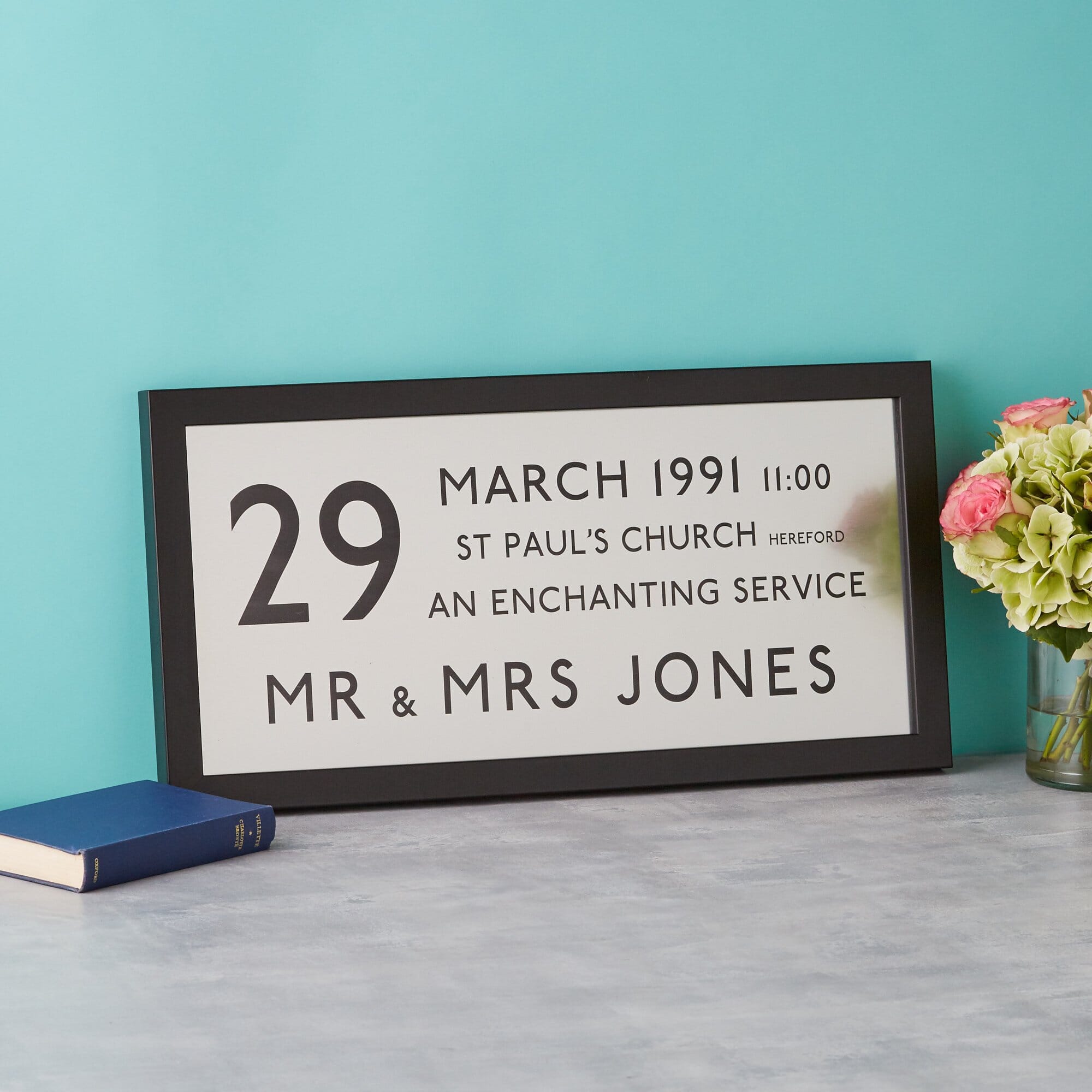 Personalised Silver Wedding Anniversary Gifts