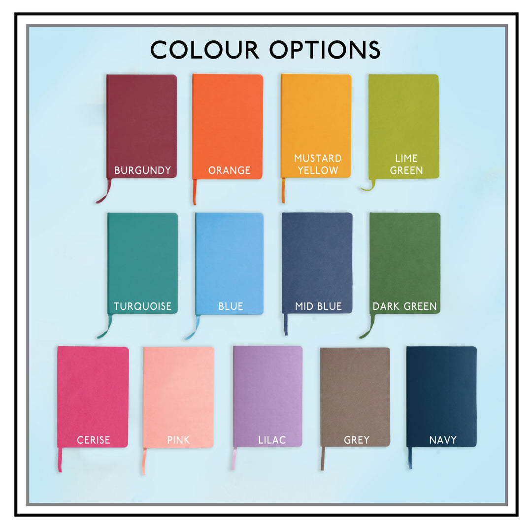 Swatch notebook colour guide