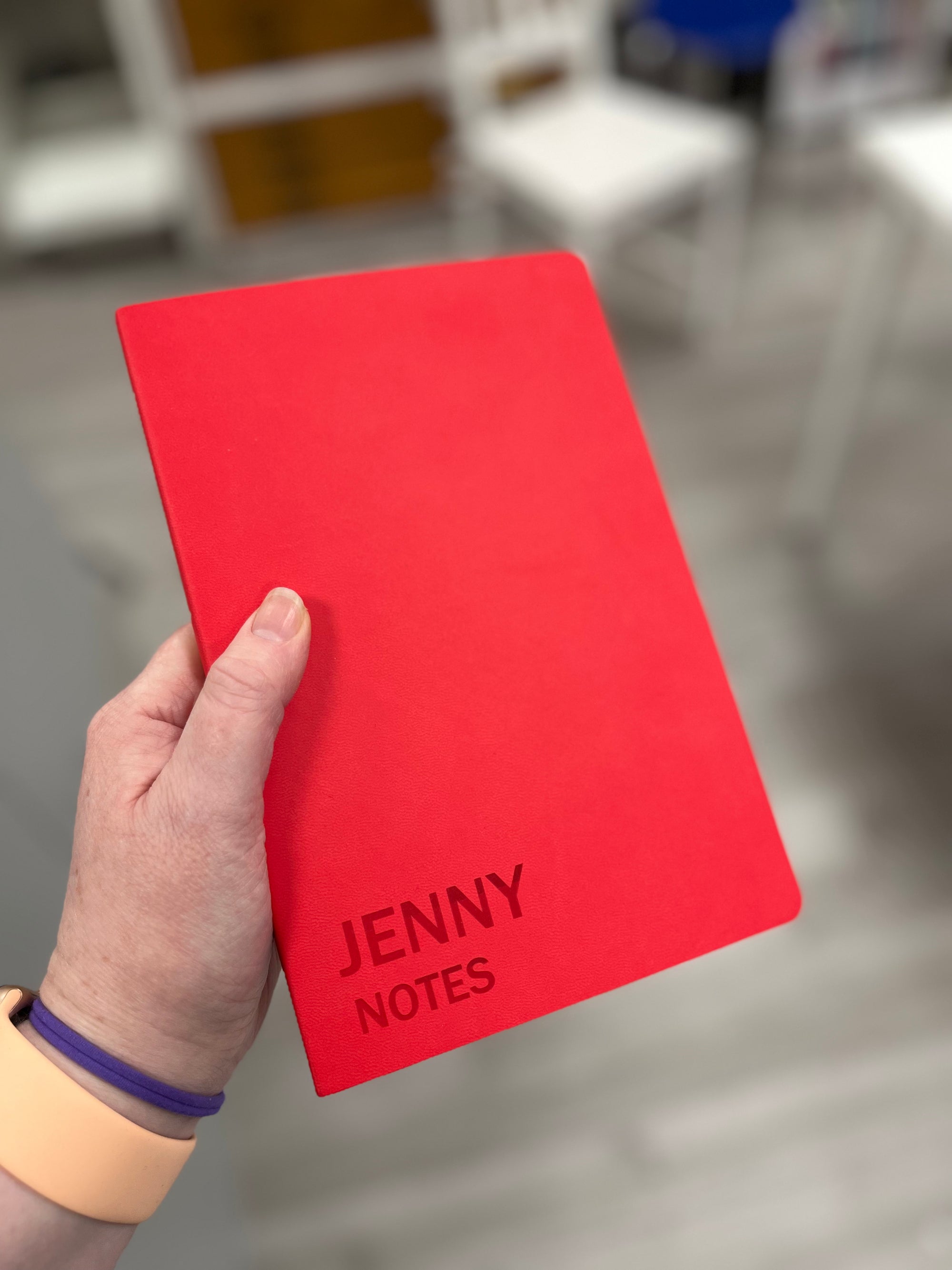 Notebook - Personalised Clearance Notebook  - Jenny