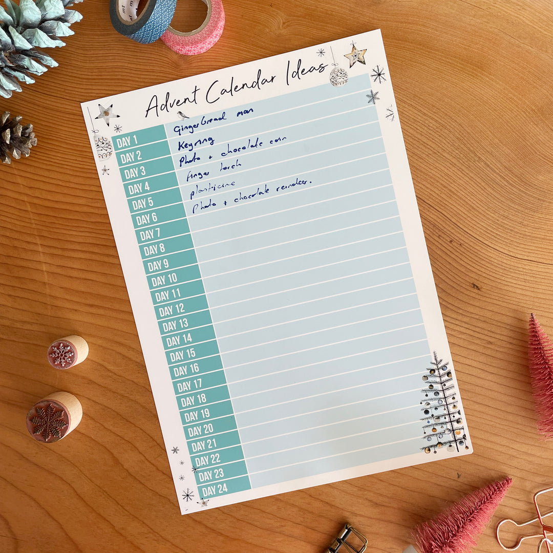 Advent Calendar Ideas - free PDF Download