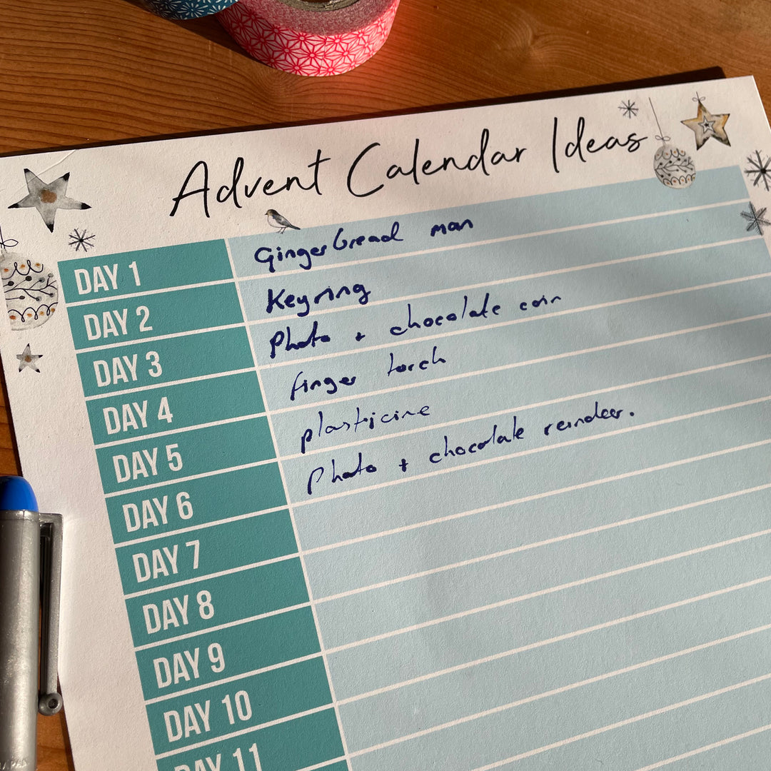 Advent Calendar Ideas - free PDF Download