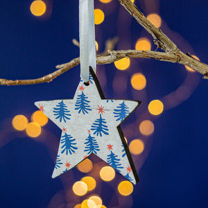 Matisse Star Personalised Christmas Decoration