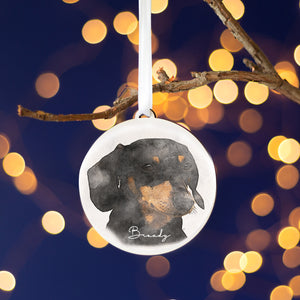 Pet Memorial Personalised Christmas Decoration