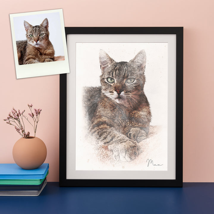 Pet Watercolour Portrait