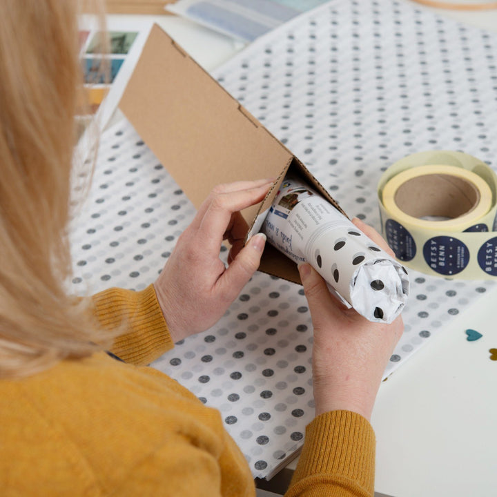 Bold Typographic Riso Print - Bit Bloody Brilliant-Print-Betsy Benn