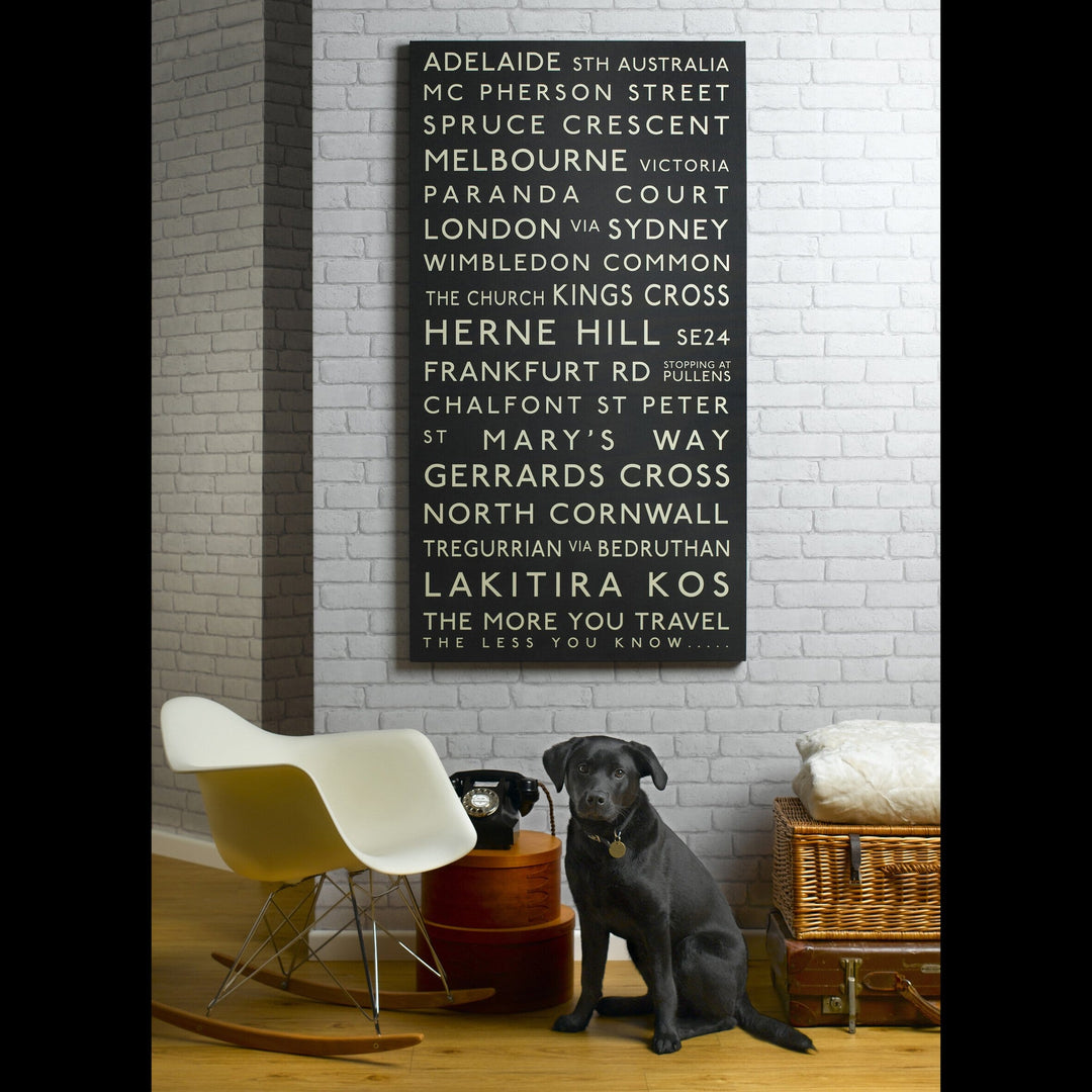 How Bus Blinds Became The Coolest of Personalised Artworks In Our Homes