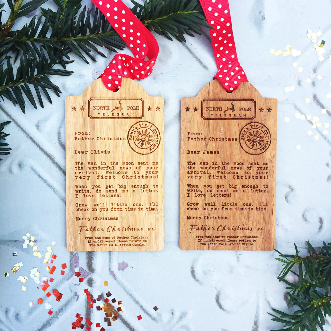 Baby's First Christmas Decoration