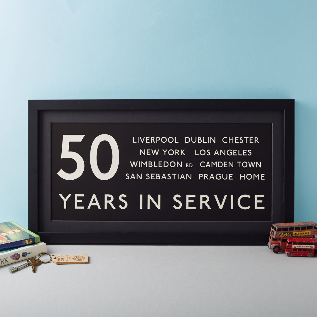 Personalised 50th Birthday Gifts