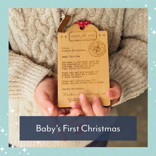 Baby's First Christmas Decorations & Gifts