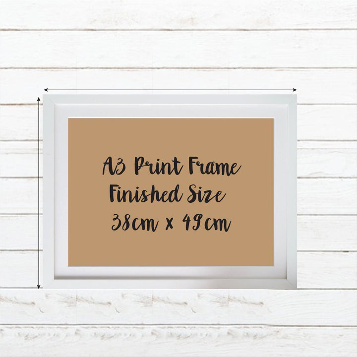 Frame for A3 sized prints