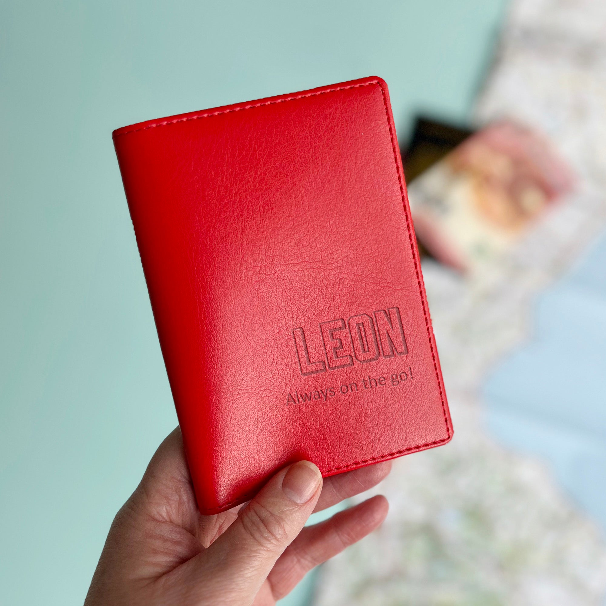 Personalised Adventure Passport Cover