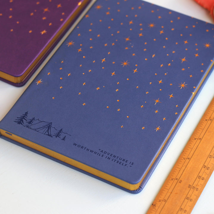 Camping Under the Stars Personalised Notebook