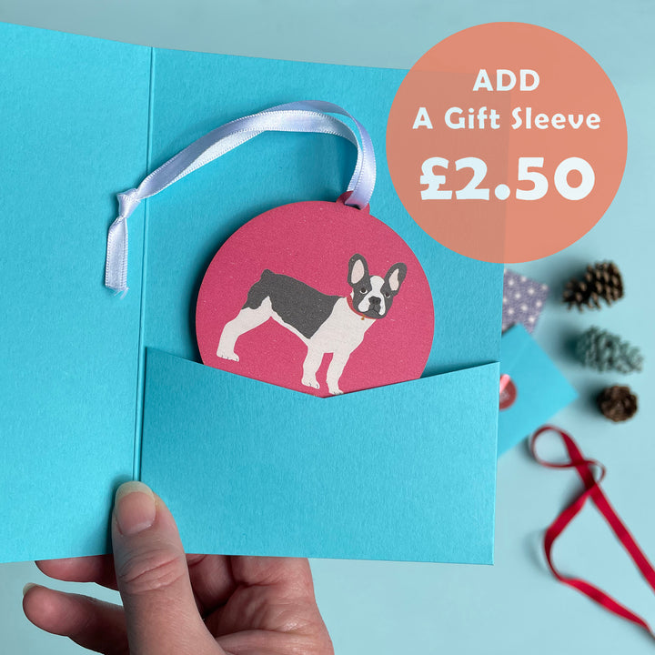 Staffie Personalised Dog Christmas Tree Decoration