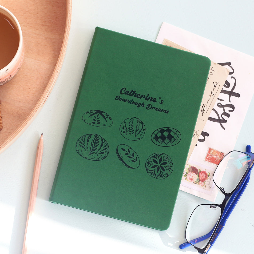 Personalised Sourdough Baking Notebook