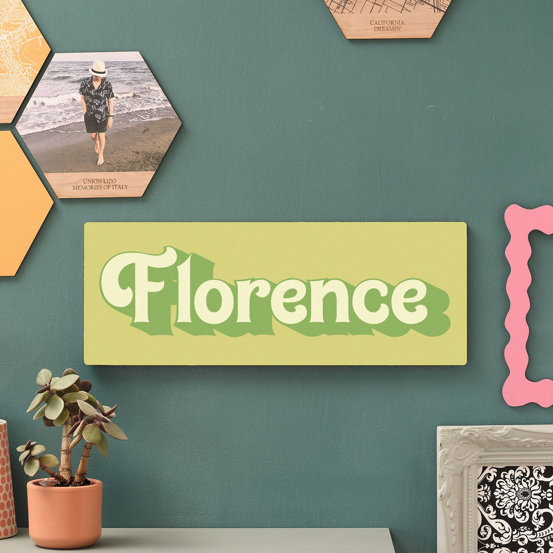 Personalised Name Wooden Wall Art