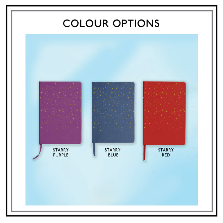 Foiled Star Personalised Notebook