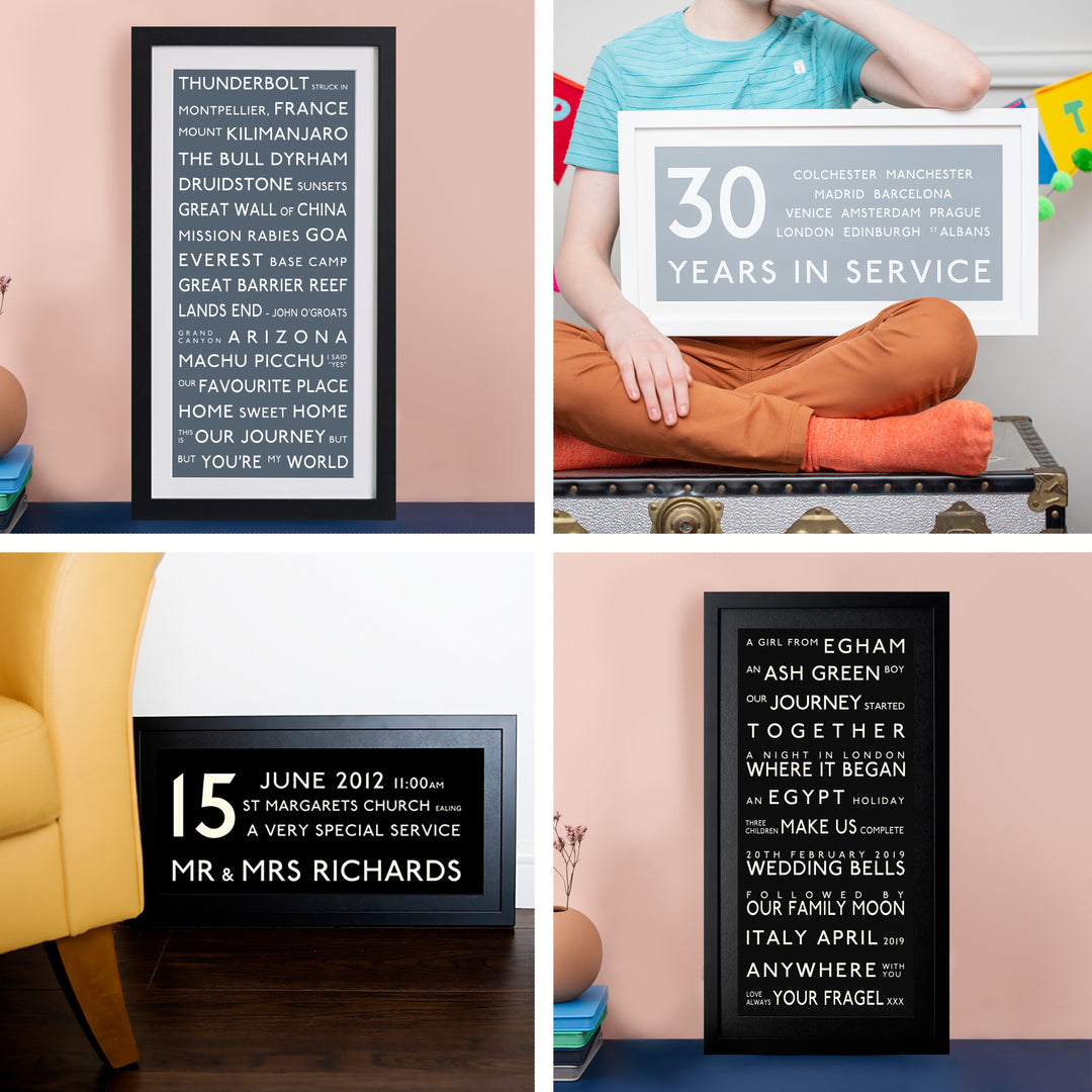 Frame for Bus blind sized prints