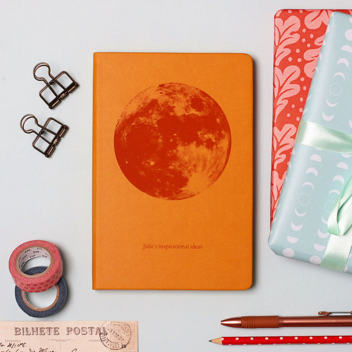 Full Moon Personalised Notebook
