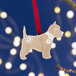 Gingerbread Dog Breed Personalised Christmas Decoration