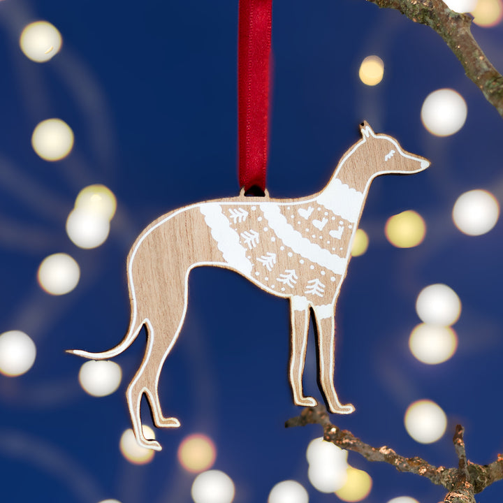 Gingerbread Dog Breed Personalised Christmas Decoration