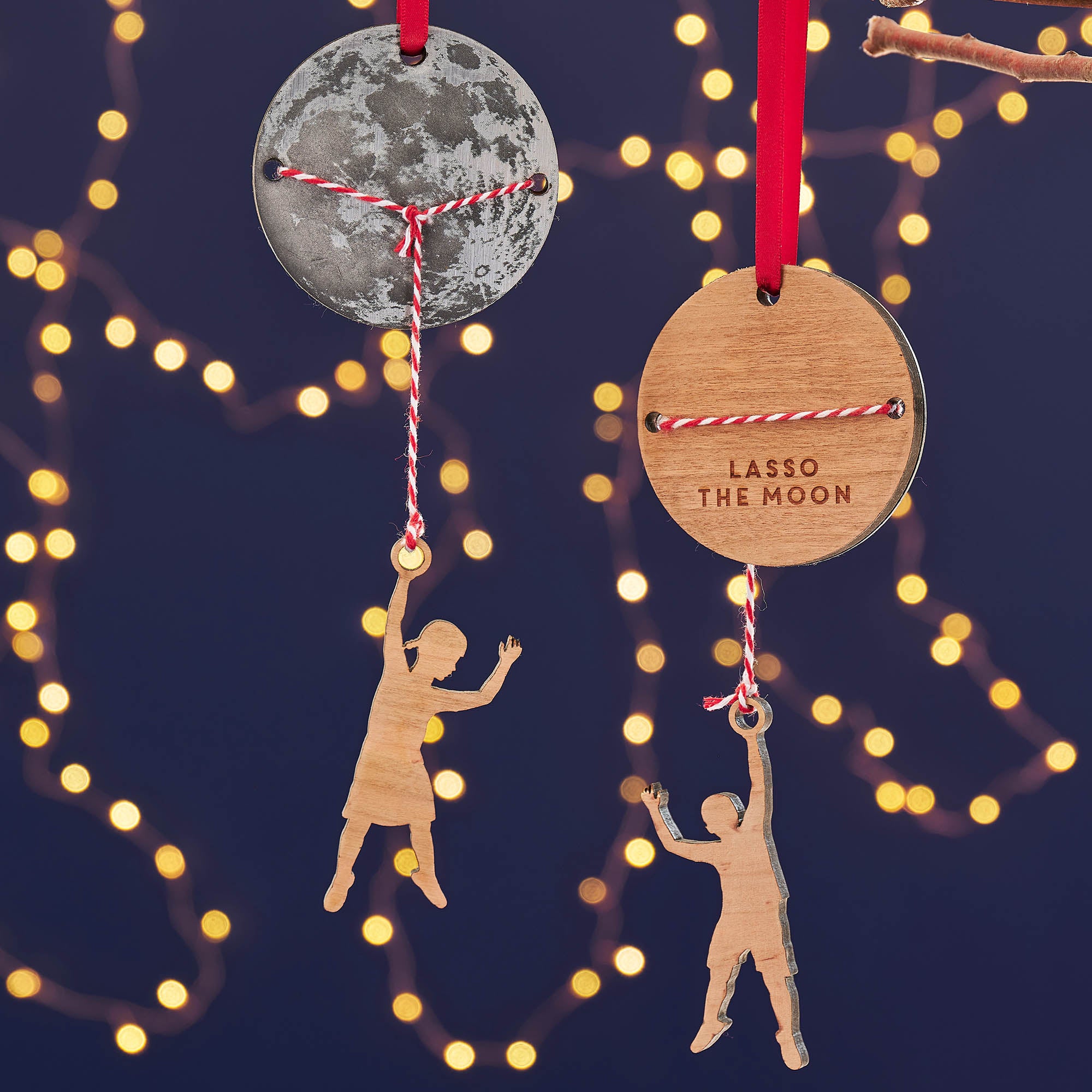 Lasso the Moon Tree Decoration