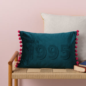 Personalised 30th Birthday Velvet Cushion