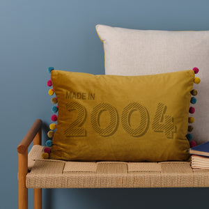Personalised 21st Birthday Velvet Cushion