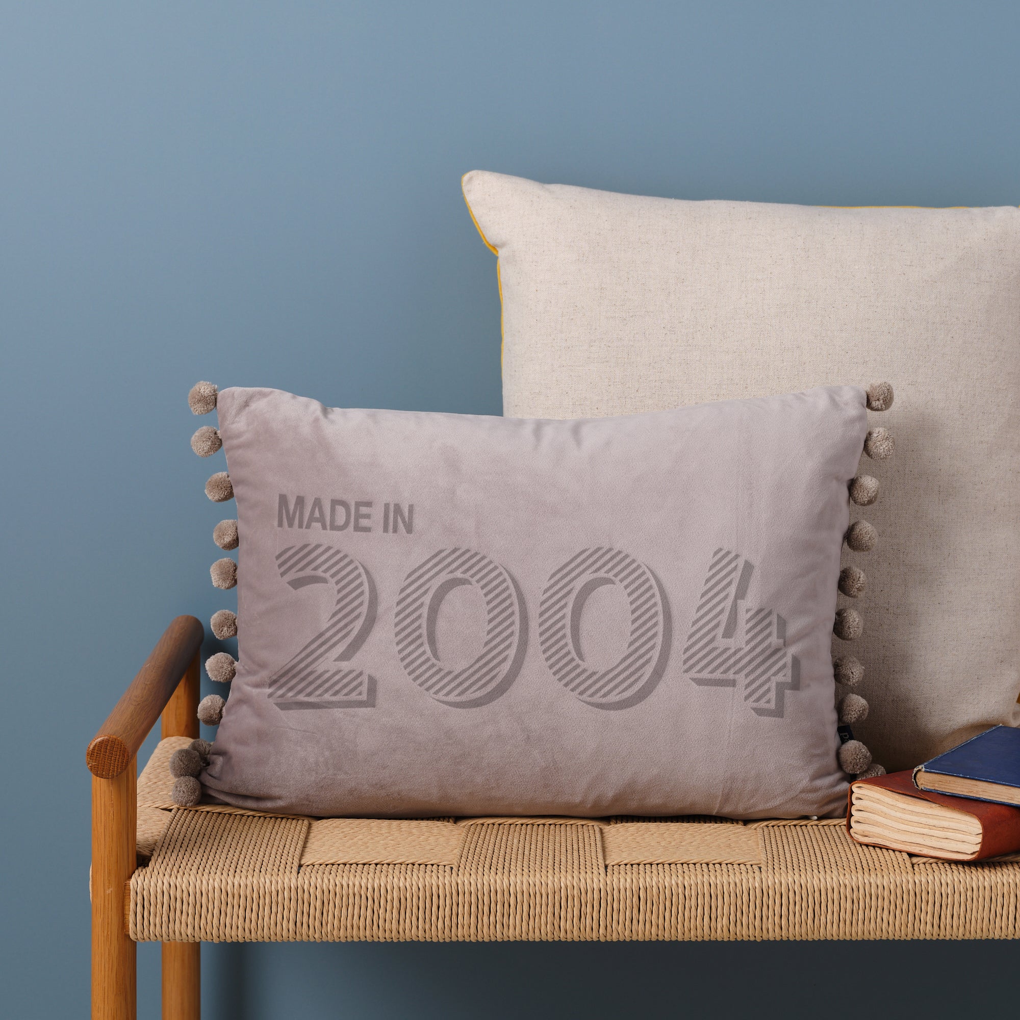 Personalised 21st Birthday Velvet Cushion