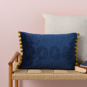 Personalised 21st Birthday Velvet Cushion
