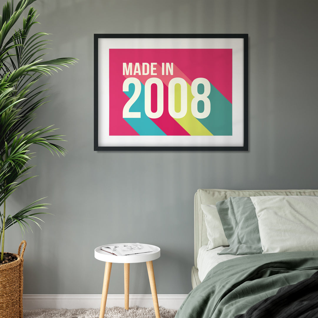 Personalised 18th Birthday Year Print