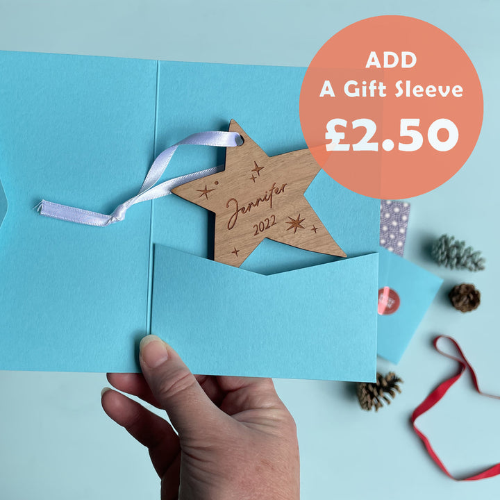 Star Personalised Christmas Decoration