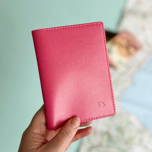 Monogram Personalised Passport Holder Cover