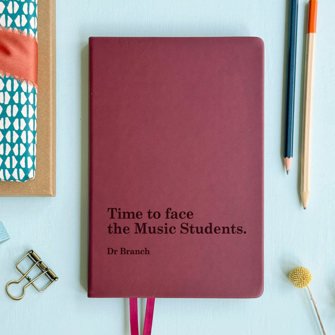 Text For Notebook Your Own Text Personalised Teacher Notebook – Betsy Benn