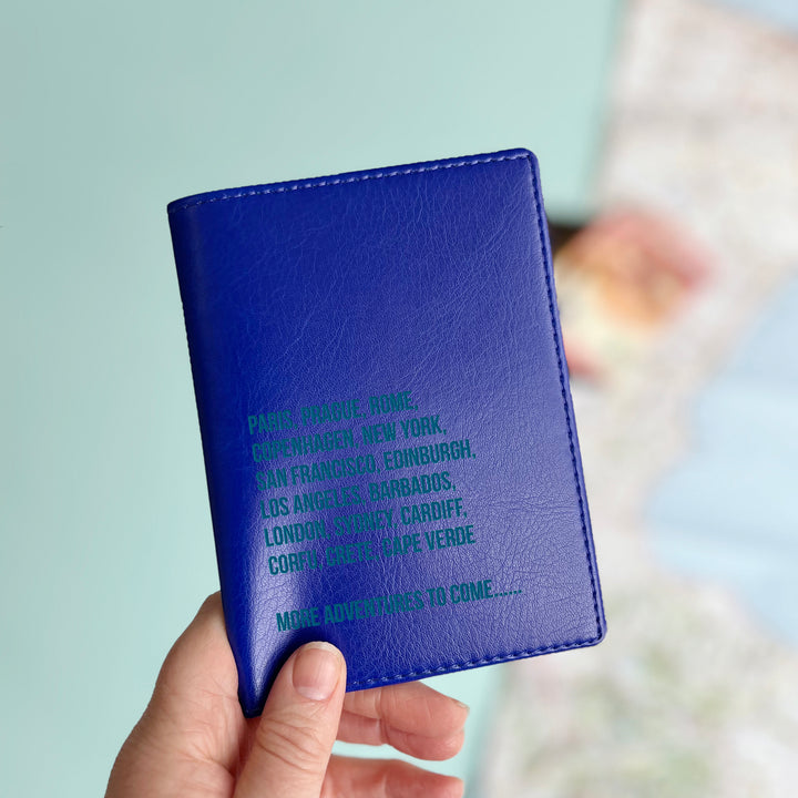 World Destinations Personalised Passport Holder