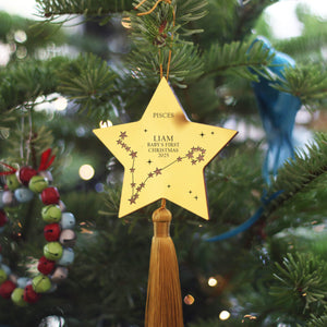 Baby's First Christmas Constellation Tree Decoration
