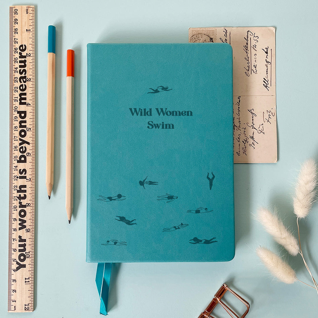 Personalised Wild Swimming Log Book