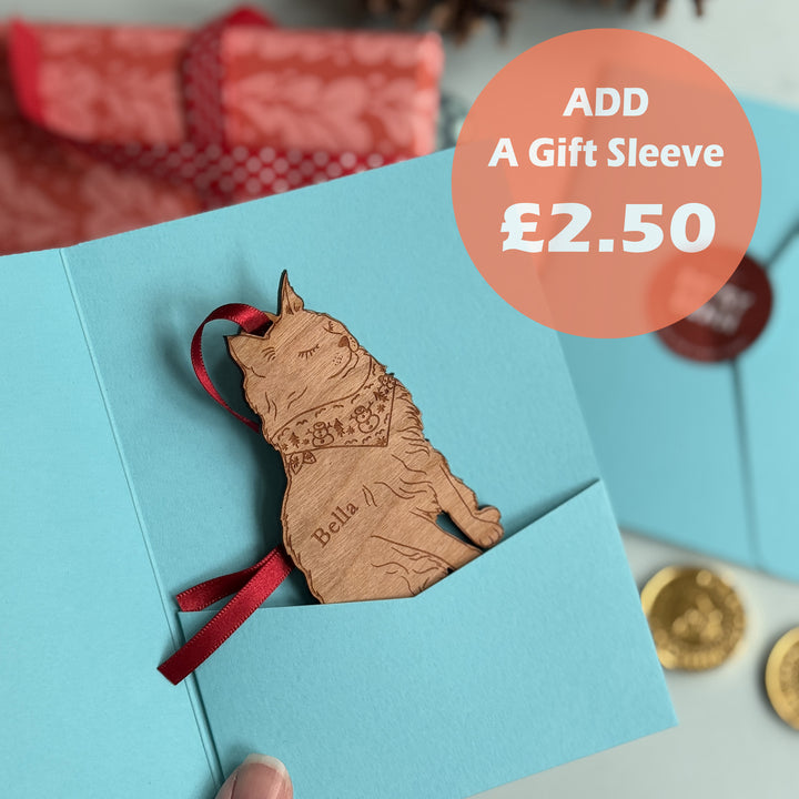 Personalised Cat Breed Christmas Tree Decoration