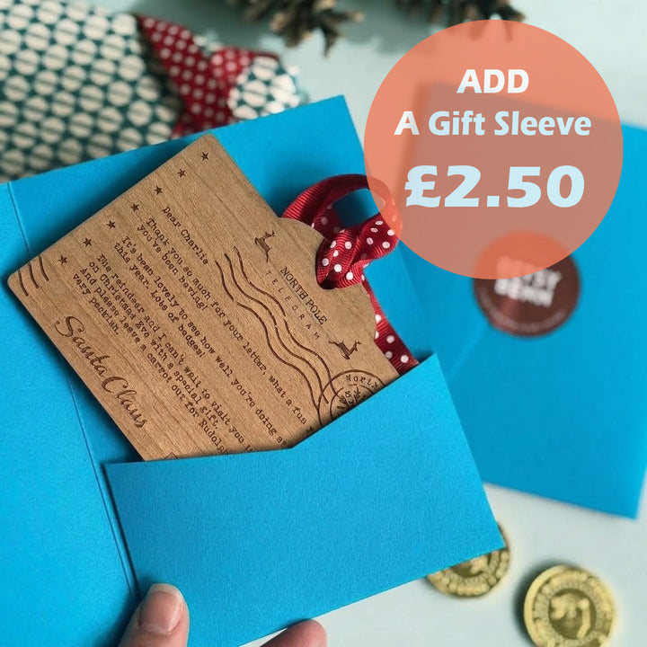 Personalised Christmas Tree Ornament |Telegram from Father Christmas | Santa Claus