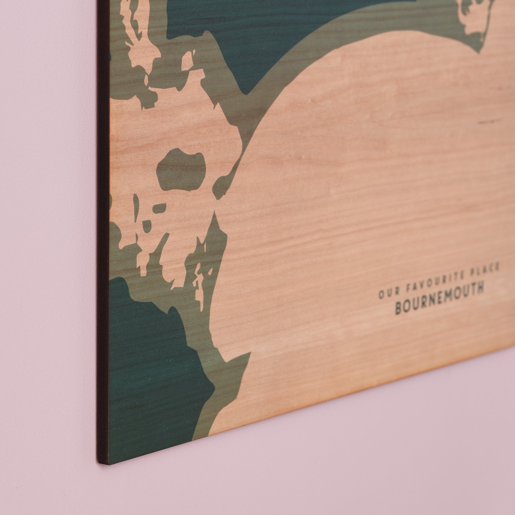 Coastline Wooden Wall Hanging