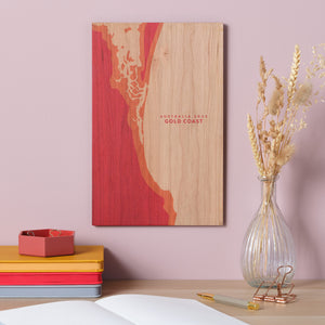 Coastline Wooden Wall Hanging