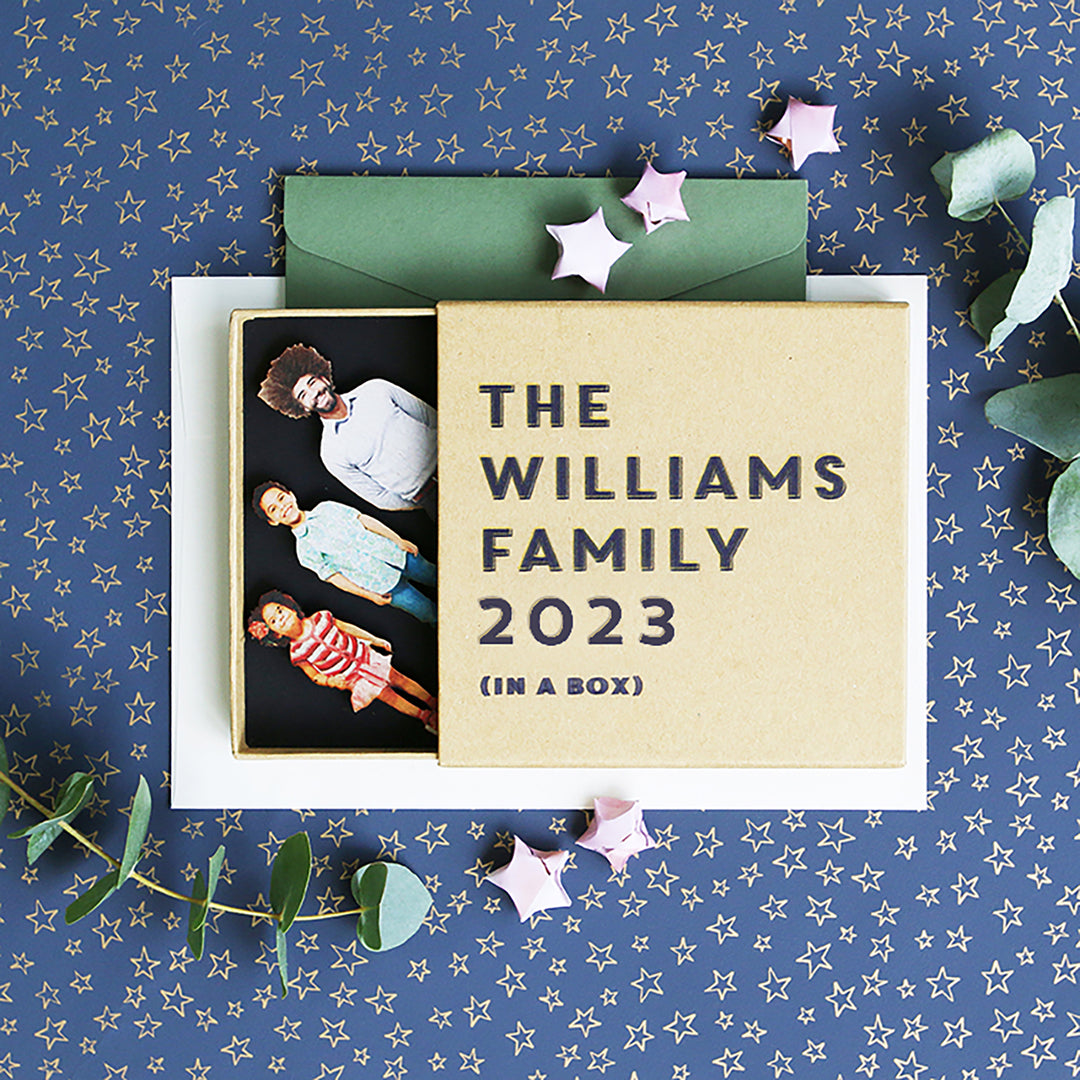 Our Family In A Box Letterbox Gift
