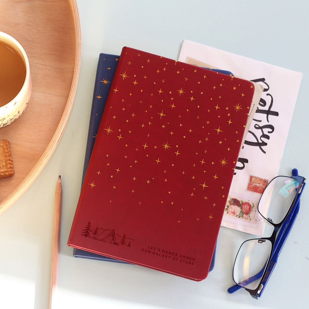 Camping Under the Stars Personalised Notebook