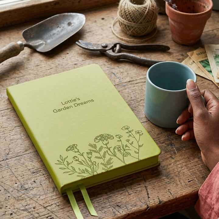Personalised Gardening Journal Notebook