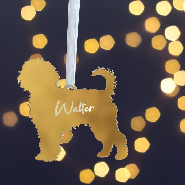 Personalised Christmas Dog Breed Ornament