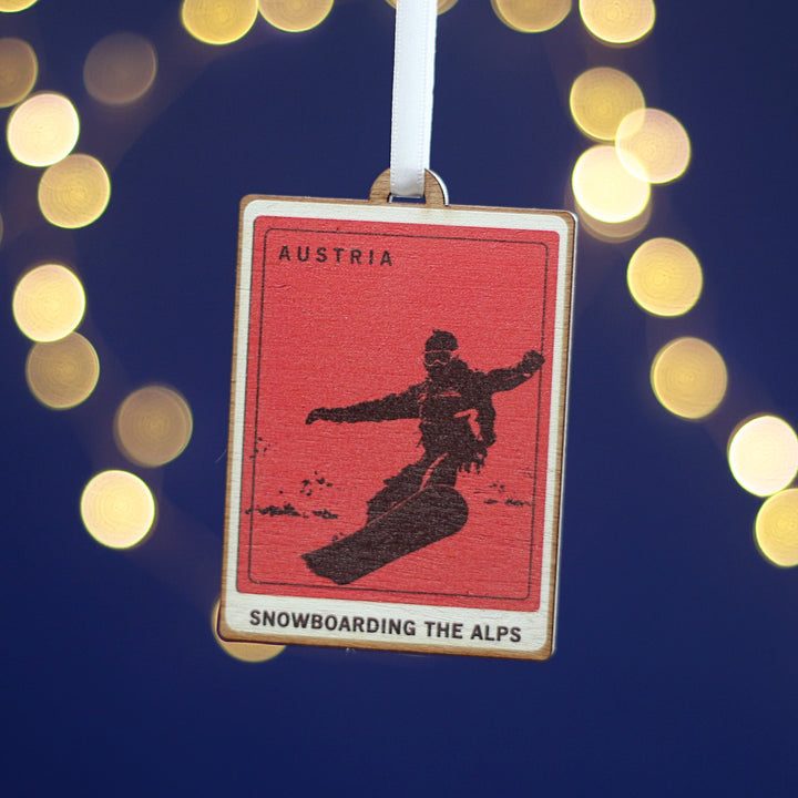 Christmas Travel Memories Personalised Bauble