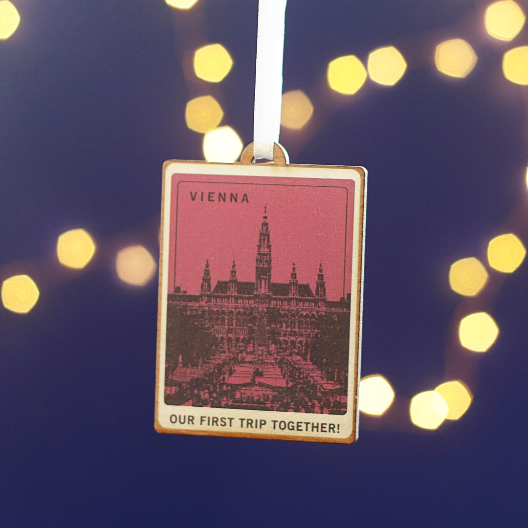 Christmas Travel Memories Personalised Bauble