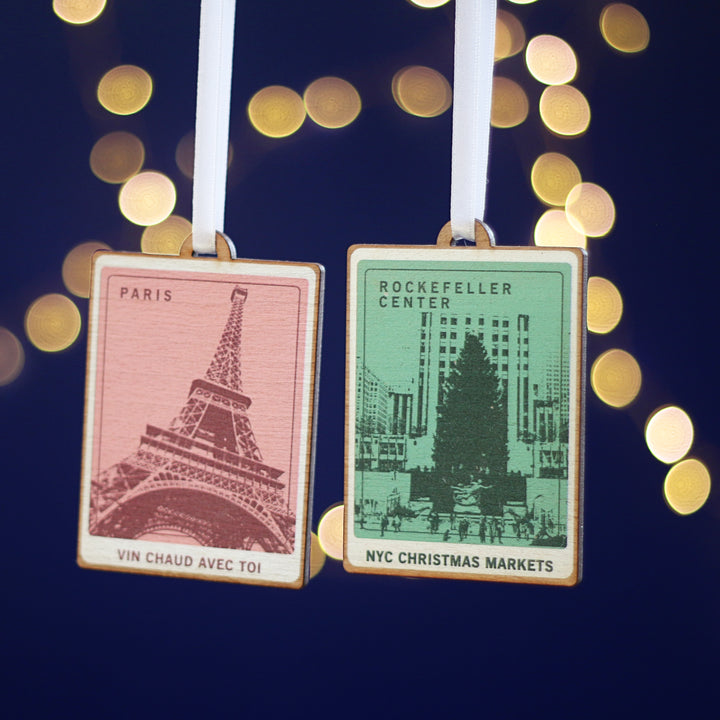 Christmas Travel Memories Personalised Bauble