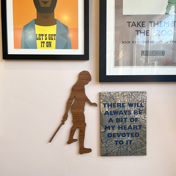 Personalised Wooden Silhouette Wall Art