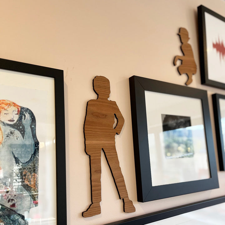 Personalised Wooden Silhouette Wall Art