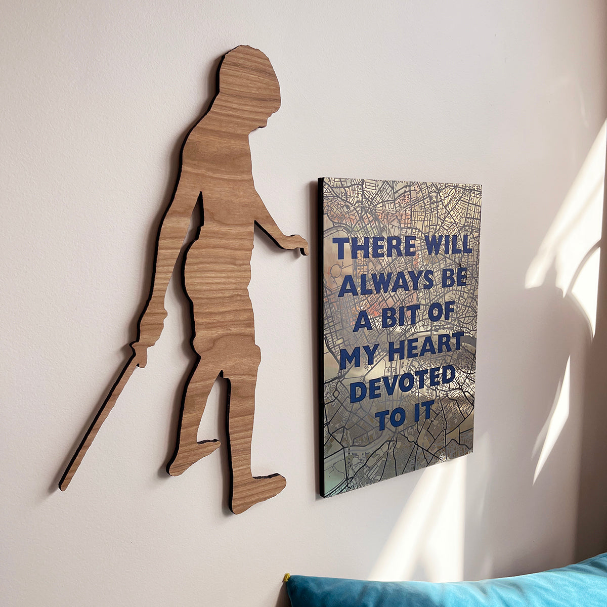 Personalised Wooden Silhouette Wall Art